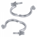 2 Colliers Collier Bride de Vanne Egr compatible pour Citroën Peugeot 1,4 1,6L, 2,0 2,0L Hdi Tdci Mz-Cd équivalent à 16283J