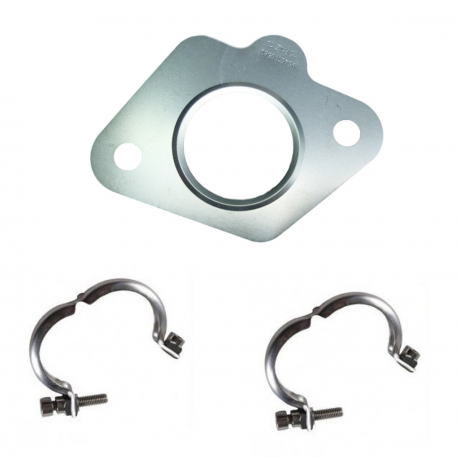 Vanne EGR + Joints + 2 Colliers pour Citroën 1.6 HDI Ford 1.6 TDCI