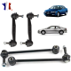 Lot de 4 biellettes de Carrossage & barre stabilisatrice arrière pour Peugeot 406 tous modèles