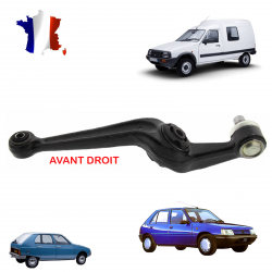 Bras triangle de suspension avant droit côté passager pour CITROËN C15 et Visa & PEUGEOT 205