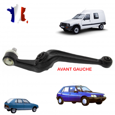 Bras triangle de suspension avant gauche pour CITROËN C15 Visa PEUGEOT 205