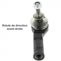 Rotule de direction avant droite compatible pour Renault Clio 1 & 2 Kangoo Megane Scenic Thalia Nissan Kubistar Micra