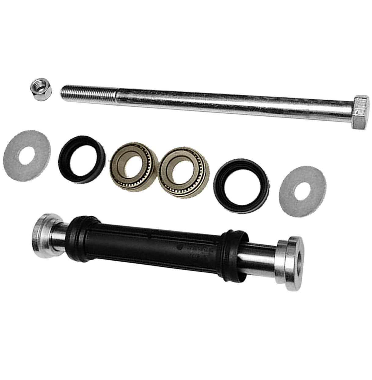 Kit Roulement Roue Avant RIDEX 654W0044 - 44x82x37mm Avec Anneau Freinage
