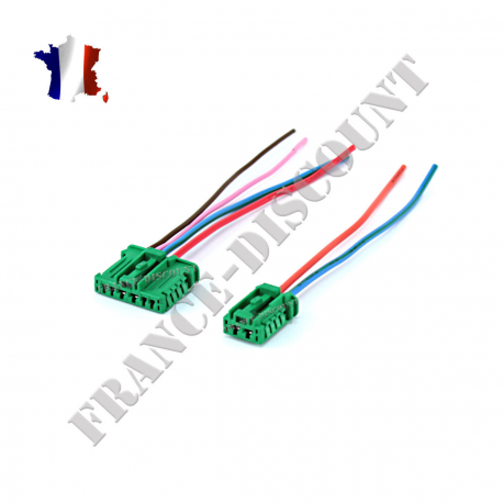 Câblage connectique fiche de résistance climatisation pour Citroën C2 C3 C5 Peugeot 1007 107 207 406 Renault Clio Megane Modus