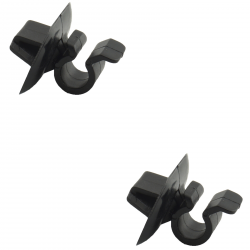 2 Clips attache maintien capot avant compatible pour Berlingo C2 C3 C4 C15 Evasion Saxo 106 306 407 605 806 Partner