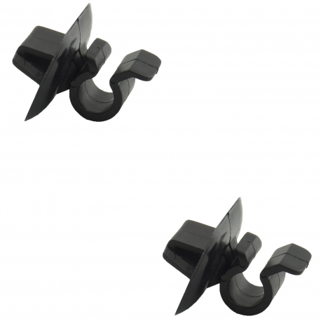 2 Clips attache maintien capot avant pour Citroën Berlingo C2 C3 C4 C15 Evasion Saxo Peugeot 106 306 407 605 806 Partner