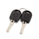 Serrure barillet gauche et droit + 2 clés pour Audi A6 Seat Arosa Skoda Superb Volkswagen Lupo Passat