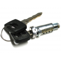 Barillet cylindre serrure de porte + clés compatible pour Mercedes Classe V Vito (W638) Sprinter (1995-2006)
