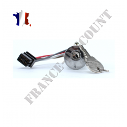 Antivol de direction compatible pour Renault R4 de 1962 à 1993 / R6 de 1969 à 1980 / R12 de 1969 à 1980