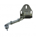 Support + galet de guidage du bas porte latérale droite compatible pour Iveco Daily 4 depuis 2006