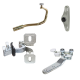 Kit galets rouleau de porte latérale pour Citroën Jumper Fiat Ducato Peugeot Boxer de 2002 à 2006