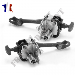 Lot de 2 arrêt limiteur de porte avant gauche et droit compatible pour Citroën Berlingo Peugeot Partner depuis 2008