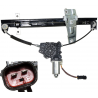 Lève-vitre électrique avant gauche avec moteur compatible pour Jeep Grand Cherokee de 2000 à 2004