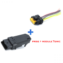 Module temic avec faisceau câble prise de lève vitre électrique compatible pour Clio 3 Espace 4 Laguna 2 Megane 2 Scénic 2