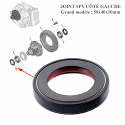 Joint Spi pour boîte de vitesse côté gauche compatible pour Citroën Fiat Ducato Scudo Ulysse Peugeot