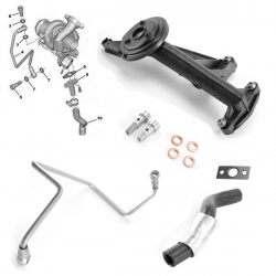 Kit montage turbo compatible pour Citroën Ford Mazda Mini Peugeot Volvo 1.6 HDI 110ch