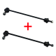 Lot de 2 biellettes de barre stabilisatrice avant gauche et droite pour Citroën Saxo Xantia Peugeot 106 406