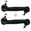 Lot de 2 Biellettes de barre stabilisatrice arrière gauche et droite compatible pour Peugeot 406 tous modèles