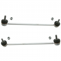 Lot de 2 biellettes de barre stabilisatrice avant gauche et droite compatible pour Citroën C3 Picasso Peugeot 207 208