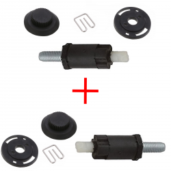 Clips + vis cache moteur compatible pour Citroën Berlingo C5 Xantia Xsara Peugeot 206 306 307 406 607 Partner