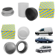 Kit complet roulement réparation essieu bras train arrière pour Citroën Berlingo Xsara Picasso Peugeot 405 Partner