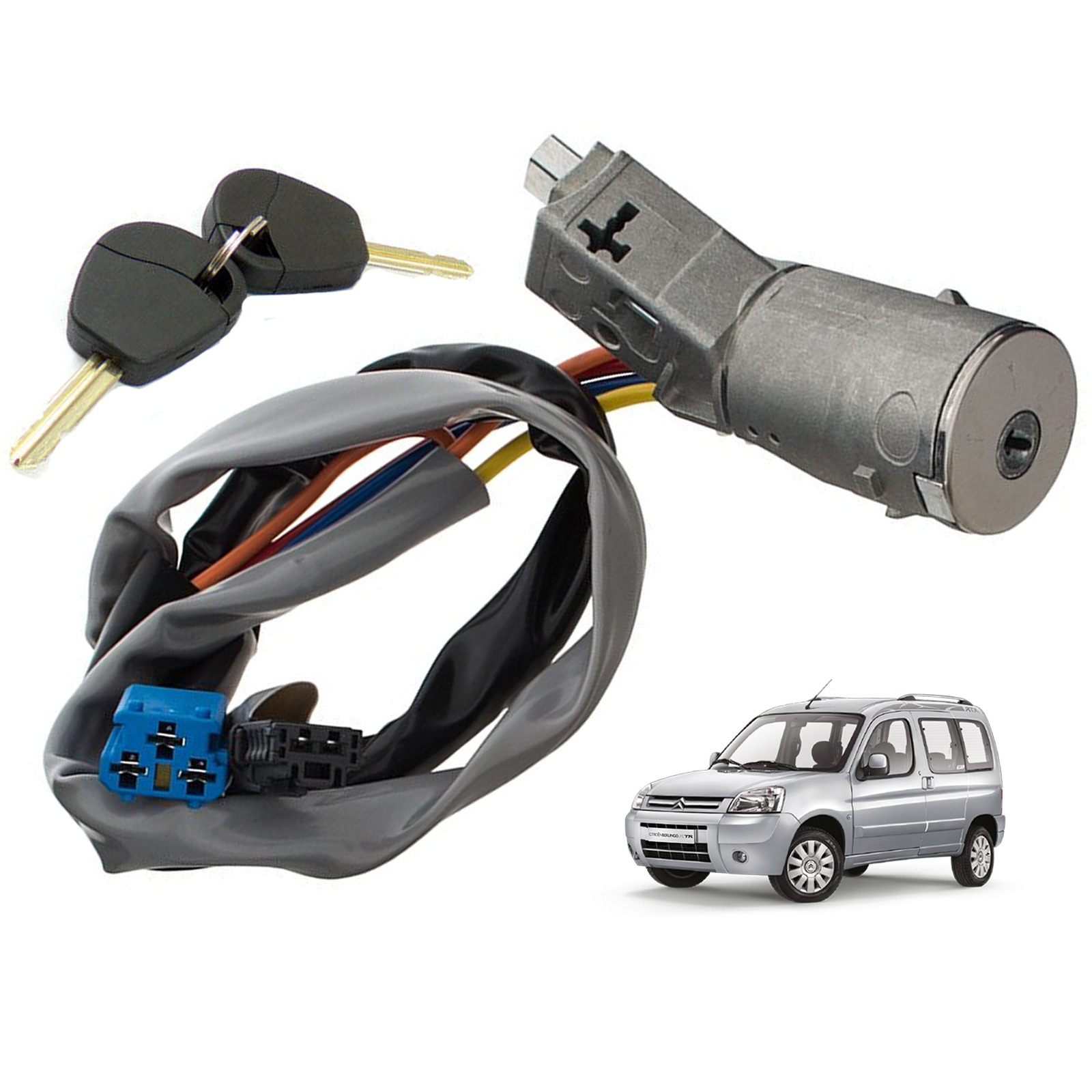 Antivol De Direction Neiman Pour Citroën Berlingo / Peugeot Partner (1996-2002) - Neuf