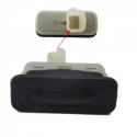 Contacteur d'ouverture de coffre électrique compatible pour RENAULT Clio 3 et 4 ou Mégane 3