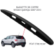 Baguette, bandeau arrière, Poignée de coffre hayon complète noire ( à peindre) pour NISSAN Qashqai  (de 2007 à 2013)