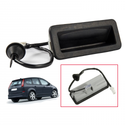 Contacteur électrique compatible pour poignée de coffre arrière compatible pour Ford Focus 2 (2004 à 2007) C Max (2003 à 2006)