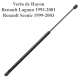 Vérin de coffre de hayon compatible pour Renault Laguna 1 de 1994 à 2000