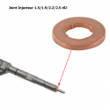 Joint d'Injecteur compatible pour Clio 3 Kangoo Megane Modus Scenic Twingo 1.5L Dci 1.6 1.9 2.0L équivalent à 7703062072