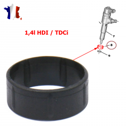 Bague d'étanchéité compatible pour Citroën 1.4 HDI Peugeot 1.4 HDI