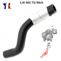 Tuyau de raccord d'huile compatible pour Citroën Peugeot 1.6 HDI 75 & 90 ch