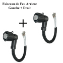 2X Kit de Réparation Faisceau Platine de Feux Arrière Porte Ampoules compatible pour Jumper Boxer Fiat Ducato (depuis 2006)