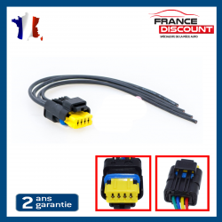 Connecteur Pompe carburant compatible pour Renault Essence et DCi / Réparation Faisceau Capteur Pression Citroën Peugeot