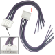 Kit réparation de faisceau prise électrique Connecteur pour platine de feux arrière porte ampoules pour 407 206 SW & 307 SW