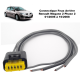 Kit réparation de faisceau prise électrique Connecteur pour platine de feux arrière porte ampoules de Renault Megane II Phase 2