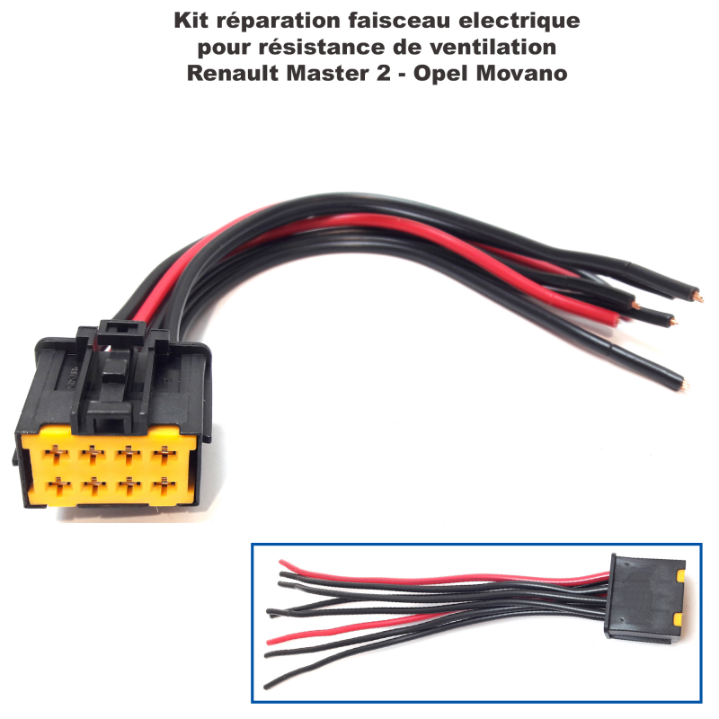 KIT D'INSTALLATION D'ORIGINE pour interrupteur de chauffage de