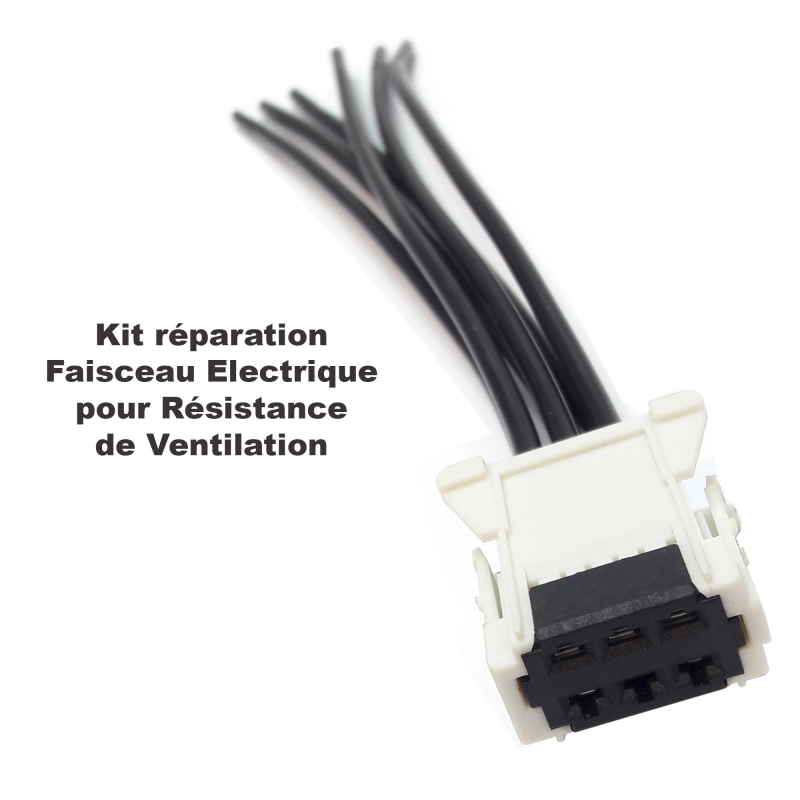 Résistance de Chauffage + Réparation Faisceau Electrique prevu C3 206 307  6450JP