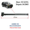 Arbre de transmission longitudinal AVANT compatible pour BMW X5 E53 depuis 2003