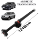 Arbre de transmission NEUF + palier & flector de Touareg 7L Cayenne (955) 1246mm