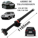 Arbre de transmission compatible pour VOLKSWAGEN Touareg 2.5 r5 tdi 5.0 v10 tdi r50 tdi neuf et garanti (longueur 1185mm)