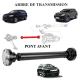 ARBRE DE TRANSMISSION NEUF POUR LE PONT AVANT POUR AUDI Q7, PORSCHE CAYENNE (955), VW TOUAREG (7L)