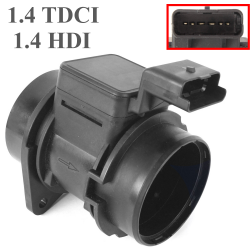 Débitmètre compatible pour C2, C3, C3 PLURIEL, XSARA, FIESTA, FUSION, 1007, 206, 307, 1,4 HDI, 1,4L TDCI