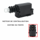 Moteur de centralisation pour verrouillage de portes compatible pour RENAULT ou DACIA (2 fils)