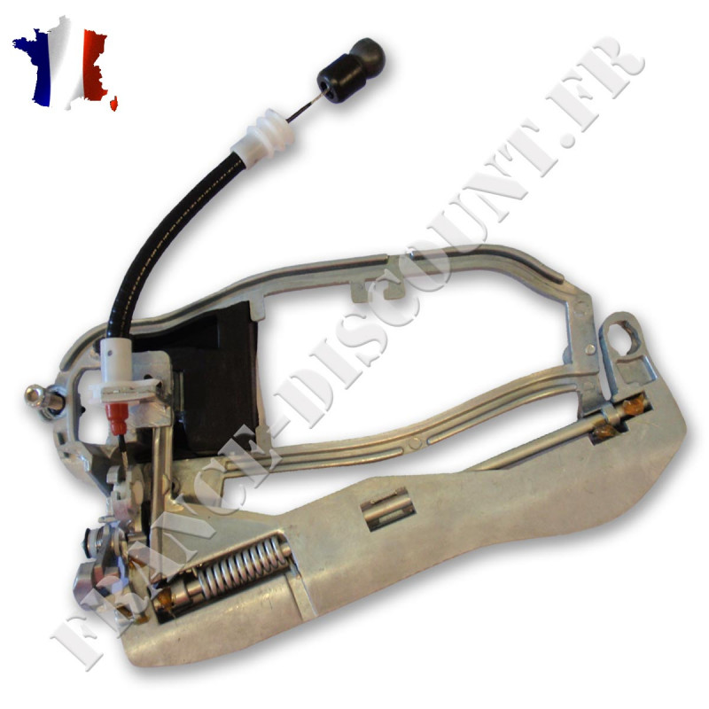 Poignée 1j0867172a 1j4867180a Poignée De Porte Intérieure Droite Noire Pour VW MK4 1999-2004 - Compatible 1J0867172A - Montage Facile Poignée Porte Intérieure Droite VW MK4 1999-2004