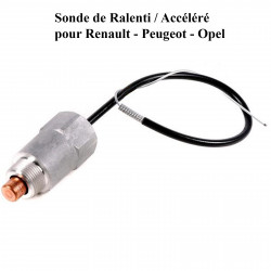 Sonde de ralenti / accéléré pour Peugeot Opel Renault