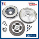 Kit d'embrayage + Volant moteur rigide Vw Audi Seat Skoda Tdi 90 & 150 ch