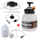 Kit complet purgeur de frein et d'embrayage + adaptateurs + bouteille récupération liquide