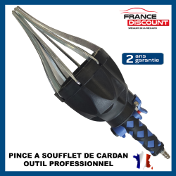 Pince pneumatique professionnelle, expandeur pour soufflet de cardan jusqu’à 115mm (véhicule de tourisme, 4x4, utilitaire…)